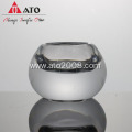 Mini Candle Holder Round Glass Pillar Candle Holders